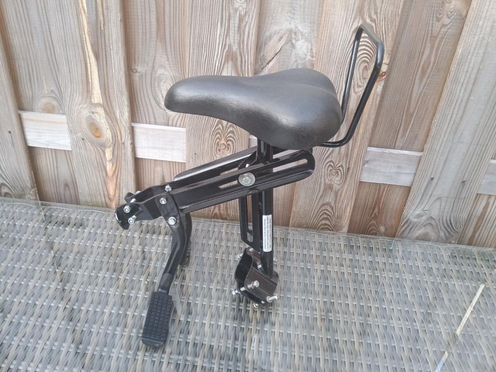 Kinderzitje voor montage op damesfiets met dikke ronde stang, Fietsen en Brommers, Fietsaccessoires | Fietsstoeltjes, Ophalen