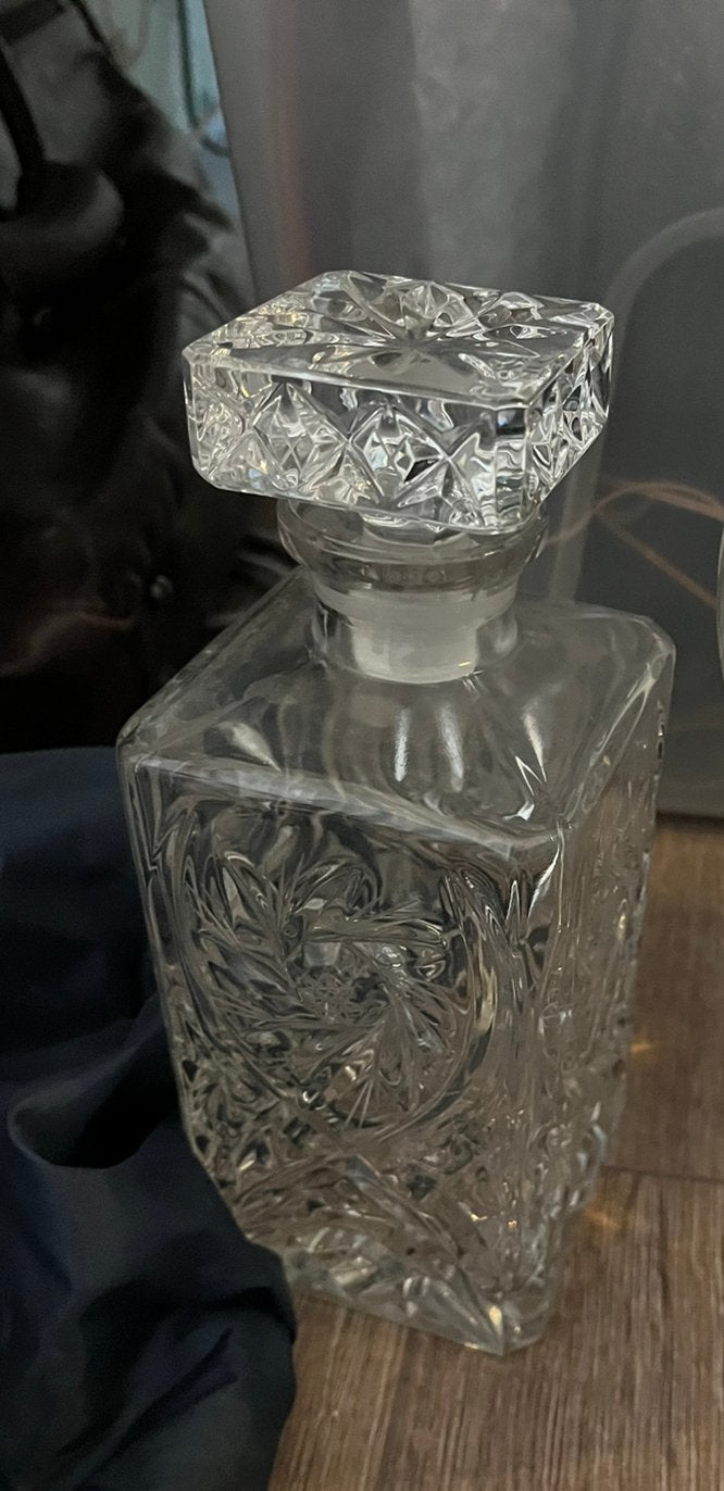 Whiskey karaf van kristal, Ophalen of Verzenden, Zo goed als nieuw, Overige typen