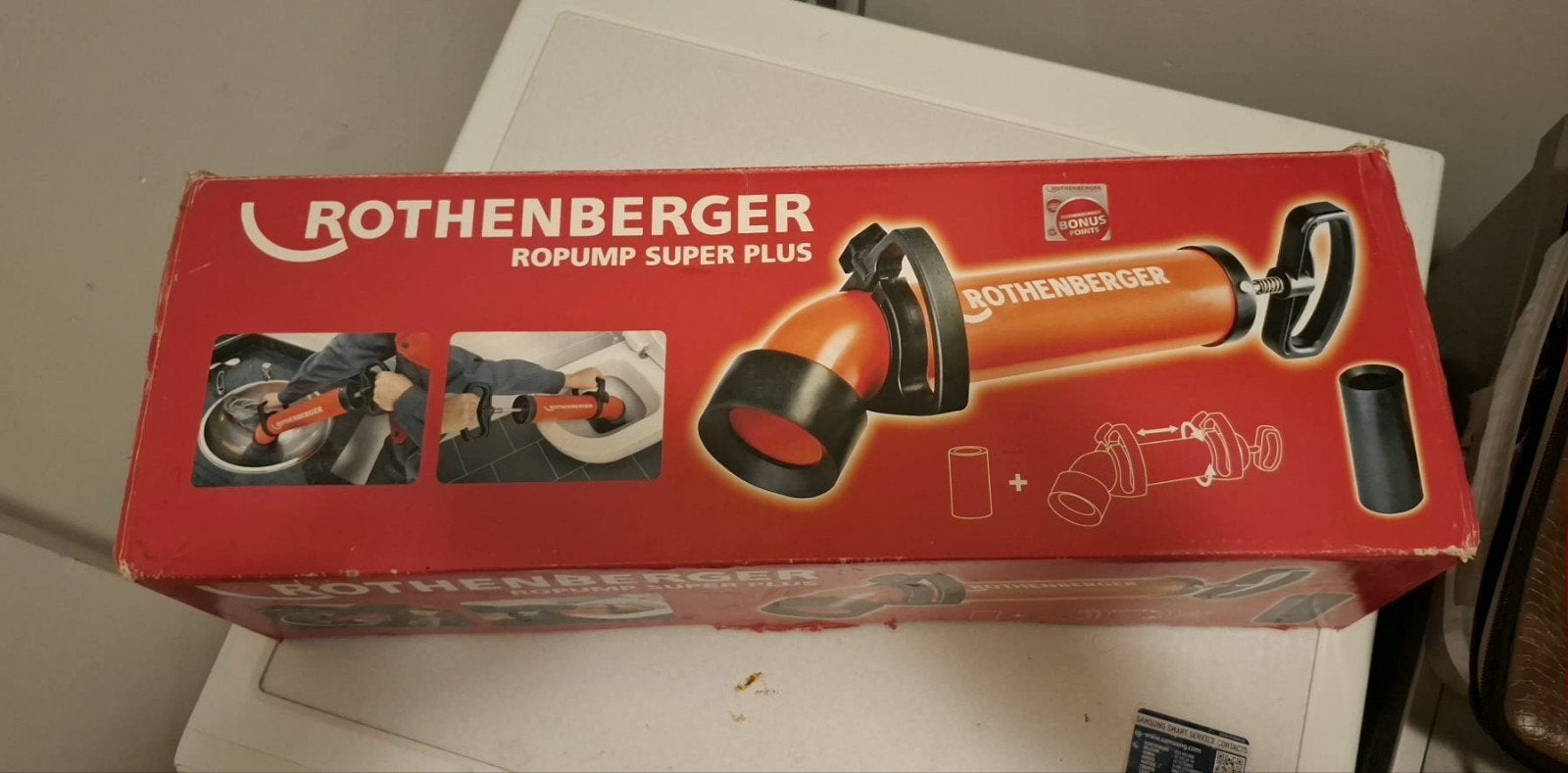 Rothenberger Ropump Super Plus ontstopper, Ophalen of Verzenden, Zo goed als nieuw, Overige typen, Overige merken
