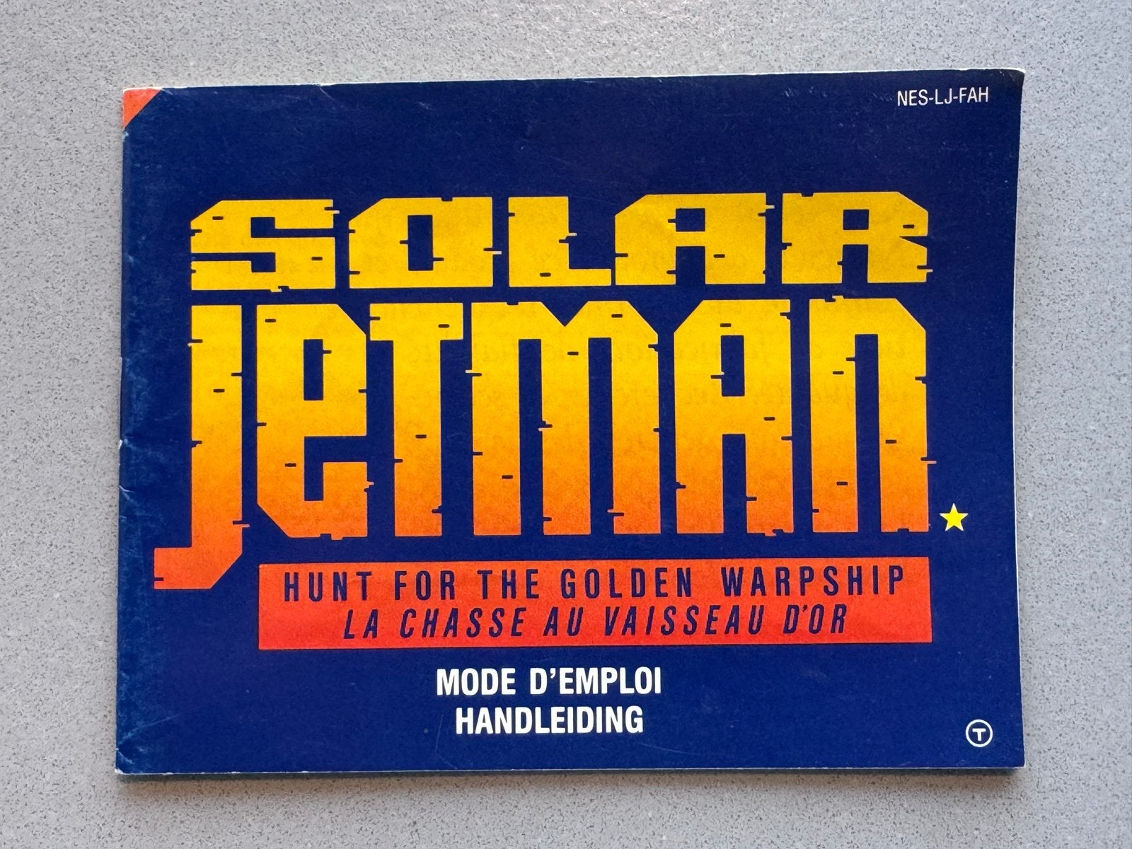 Solar Jetman Handleiding NES (Nintendo), Avontuur en Actie, Gebruikt, 1 speler, Ophalen of Verzenden