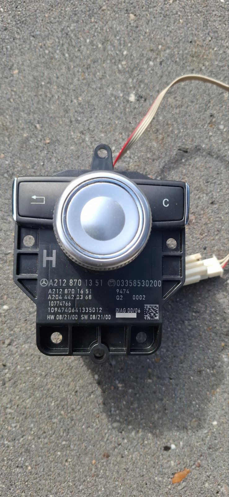 Mercedes-Benz Command Controller A2128701351, Ophalen of Verzenden, Gebruikt, Mercedes-Benz