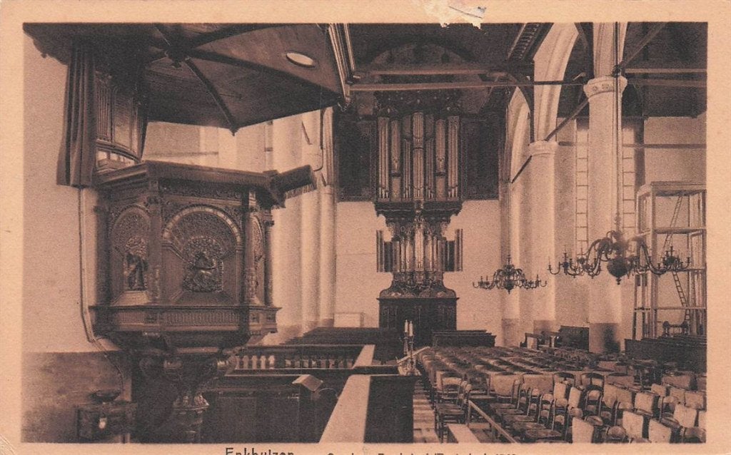 703-083-005 Enkhuizen, Verzamelen, Verzenden, Voor 1920, Noord-Holland