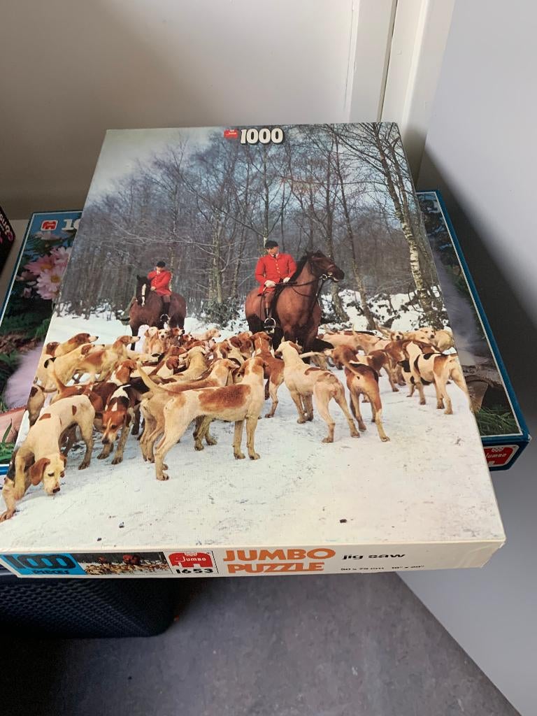 Legpuzzel diverse, Hobby en Vrije tijd, Denksport en Puzzels, Zo goed als nieuw, Legpuzzel, 500 t/m 1500 stukjes, Ophalen of Verzenden