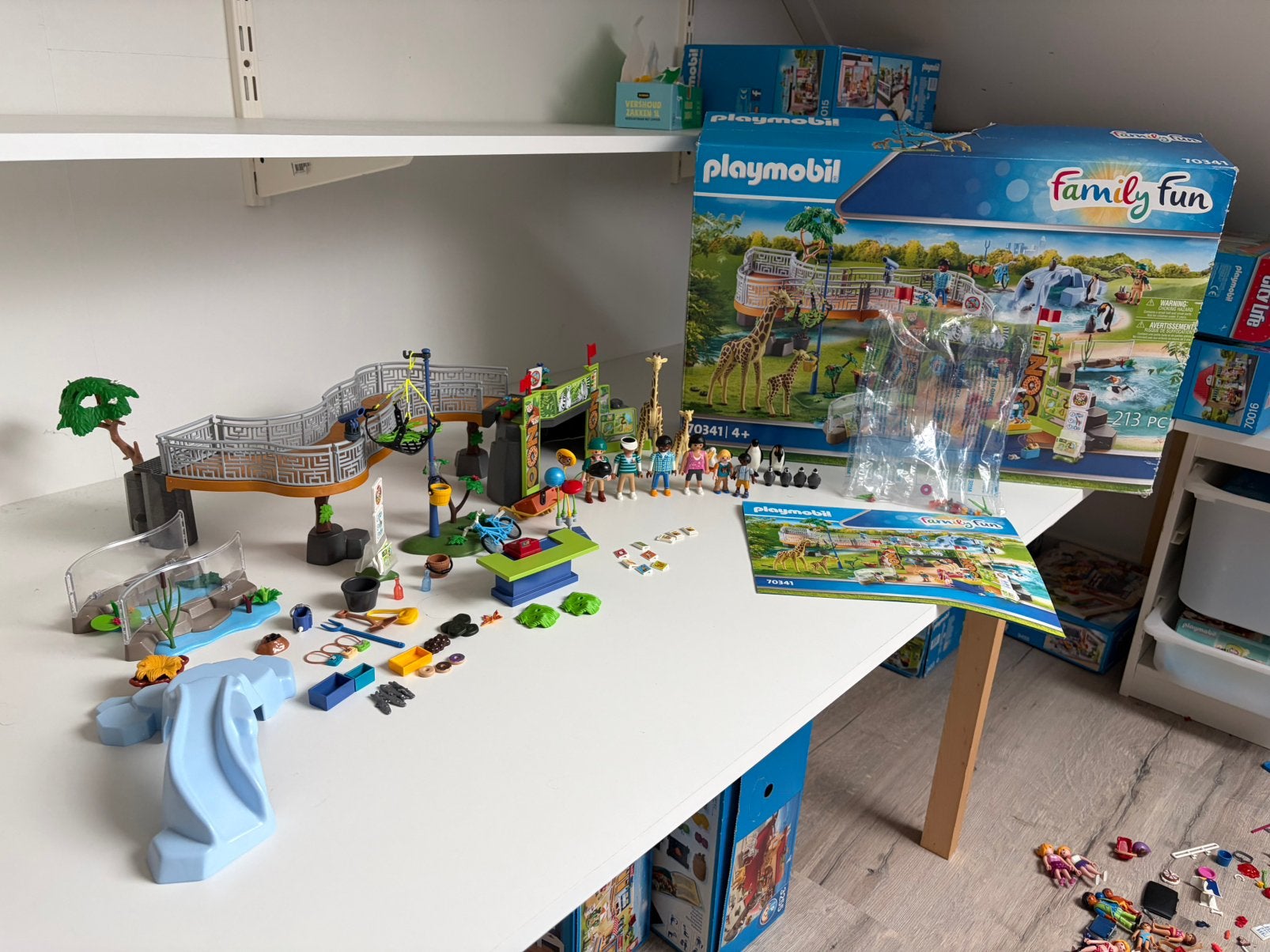 Playmobil Family Fun 70341 Dierentuin, Ophalen of Verzenden, Gebruikt