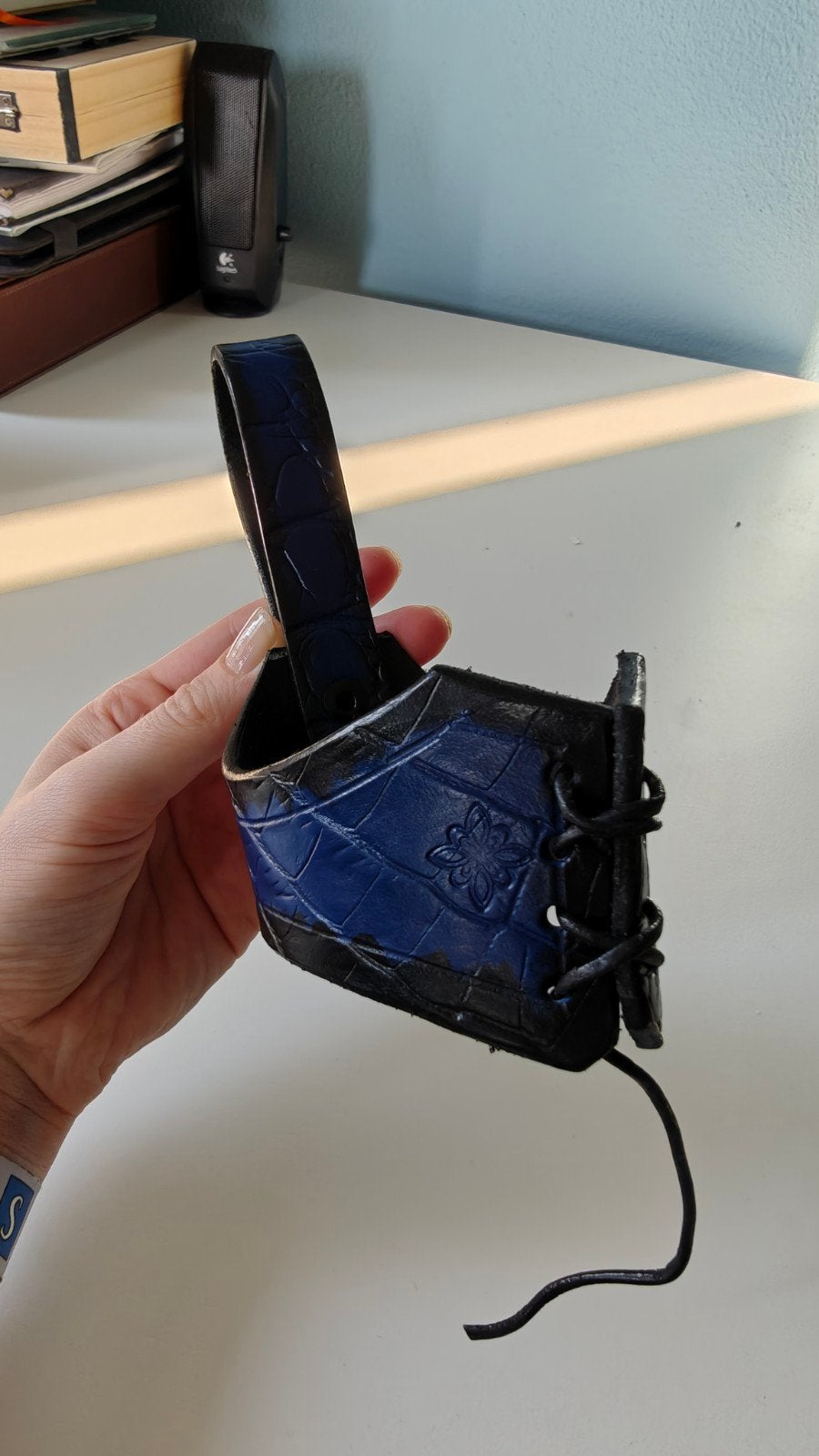 Nieuwe Leren Drinkfleshouder voor aan Riem, Ophalen of Verzenden, Nieuw