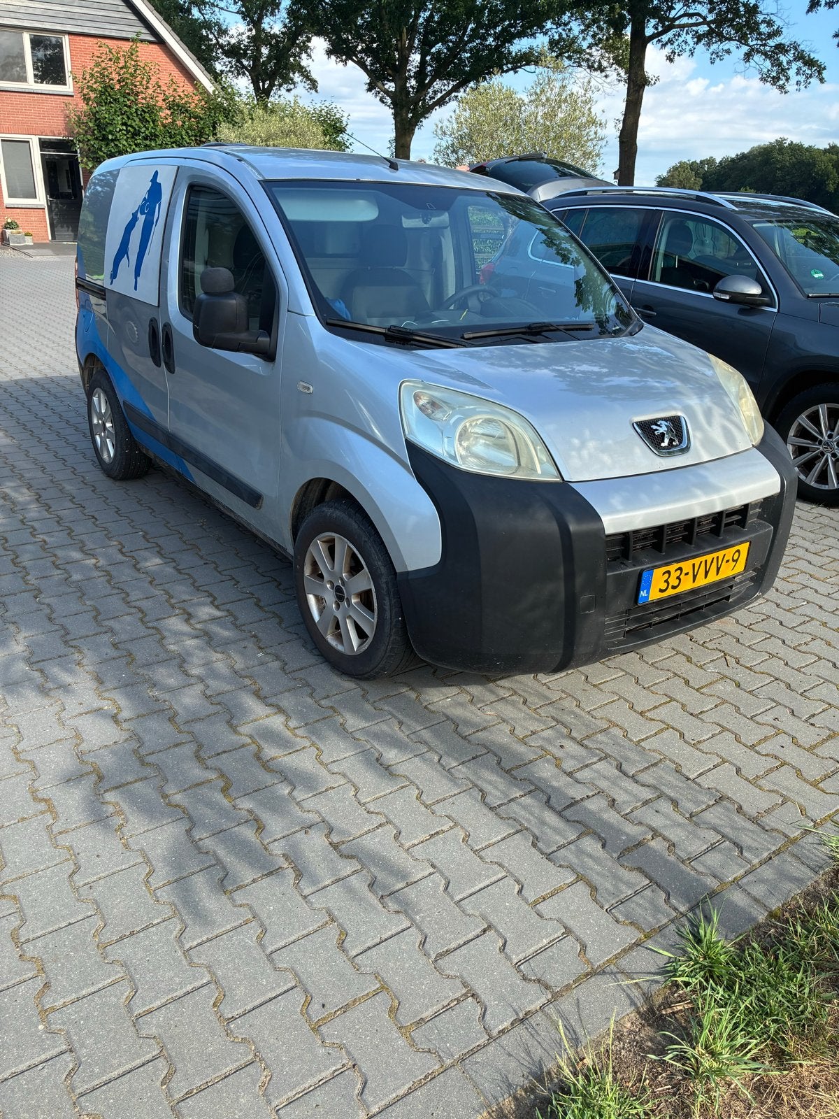 Peugeot Bipper 1.4 HDI 2T AUT 2008 Grijs, Auto's, 600 kg, 4 cilinders, 400 kg, 68 pk