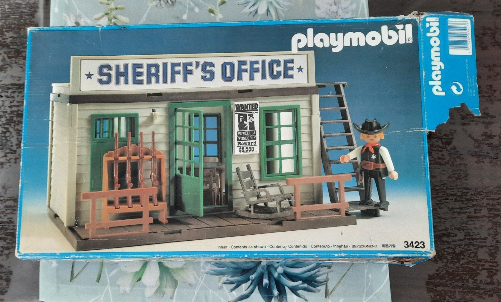 Playmobil Sheriff's Office 3423 - Vintage, Ophalen of Verzenden, Gebruikt
