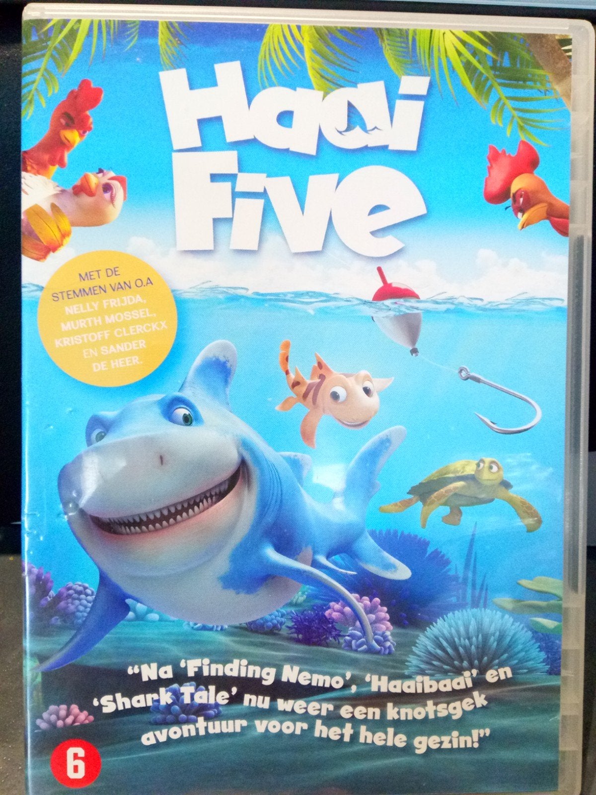 Haai Five DVD - Avontuurlijke animatiefilm voor het gezin, Ophalen of Verzenden