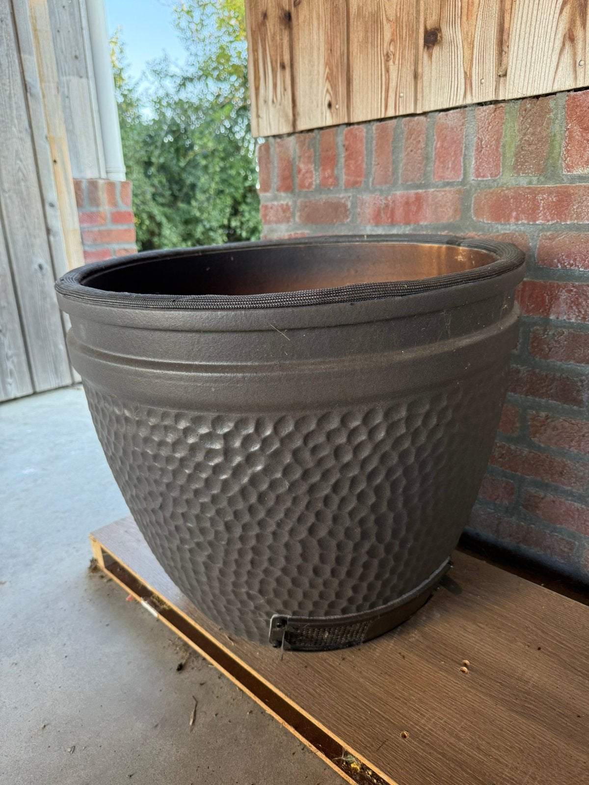 Boretti kamado body antraciet mat, Tuin en Terras, Houtskoolbarbecues, Ophalen, Zo goed als nieuw