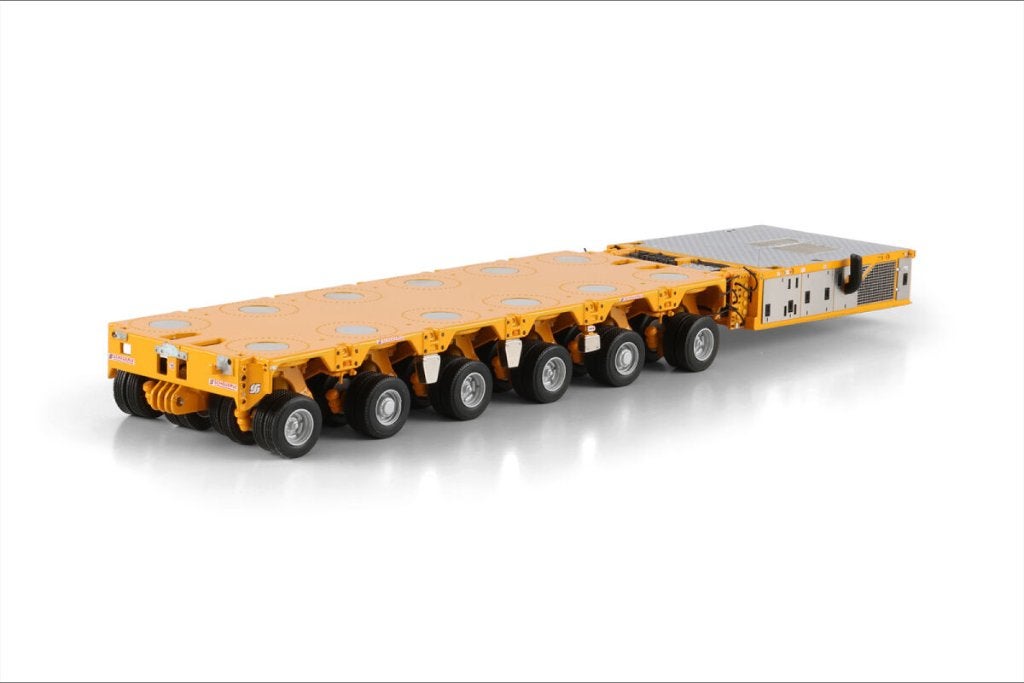 Premium Line; SCHEUERLE INTERCOMBI SPE YELLOW - 6 AXLE, Nieuw, Ophalen of Verzenden, Bus of Vrachtwagen, Wsi