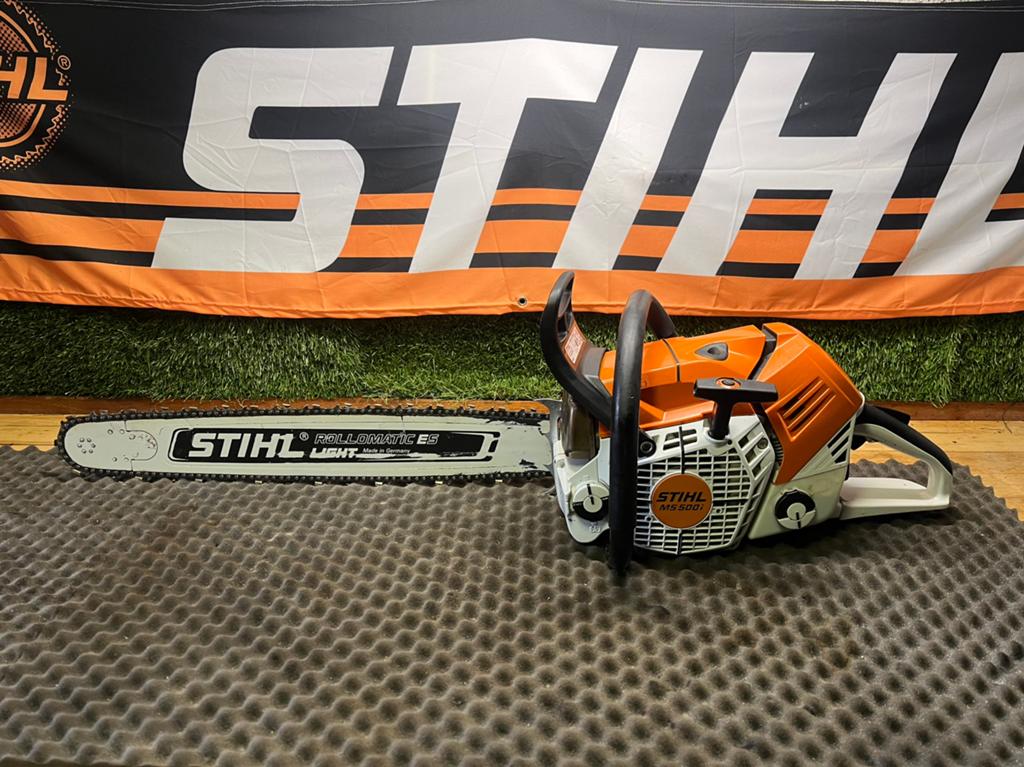 STIHL MS 500i Kettingzaag 2020 Blad 50cm, Ophalen of Verzenden, Zo goed als nieuw