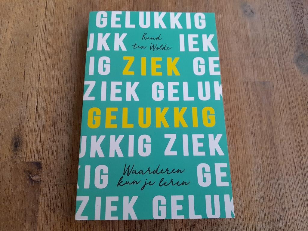 Ruud ten Wolde/ Ziek gelukkig, Boeken, Ophalen of Verzenden, Zo goed als nieuw, Overige