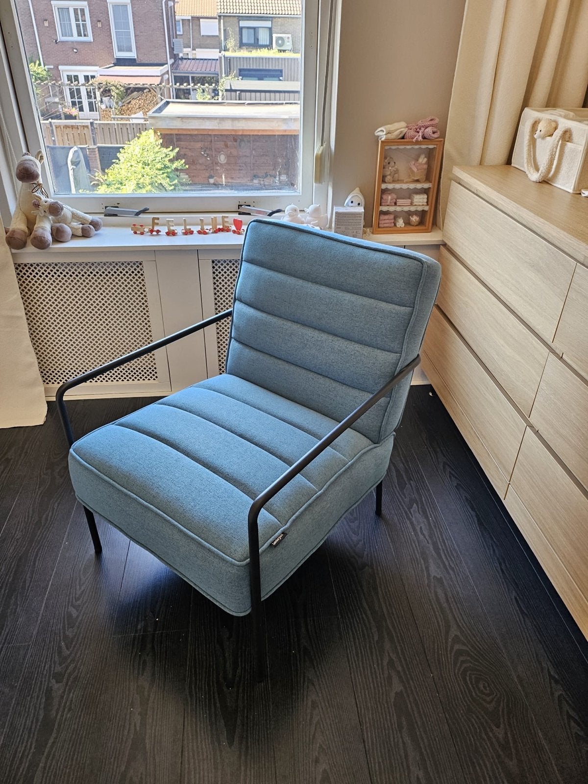Lanterfant fauteuil - Zo goed als nieuw, Ophalen, Zo goed als nieuw, Stof