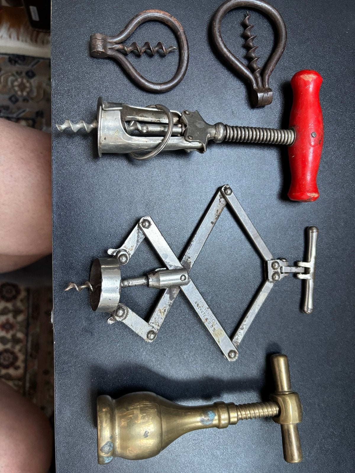 5 oude bijzondere kurkentrekkers, Ophalen of Verzenden