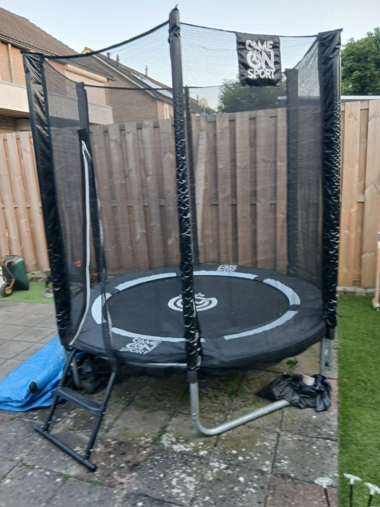 game on sport trampoline (180 cm), Kinderen en Baby's, Speelgoed | Buiten | Trampolines, Ophalen