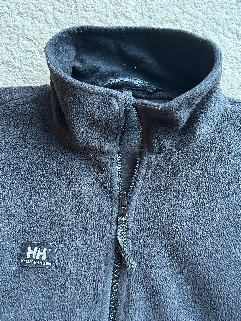 Helly Hansen Fleece Jack Zwart Maat L, Maat 52/54 (L), Helly Hansen, Zwart, Ophalen of Verzenden