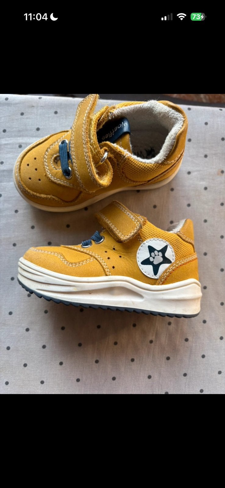 Super stoere zgan Woeffies sneakers maat 20, Verzenden, Jongen of Meisje, Schoenen, Zo goed als nieuw