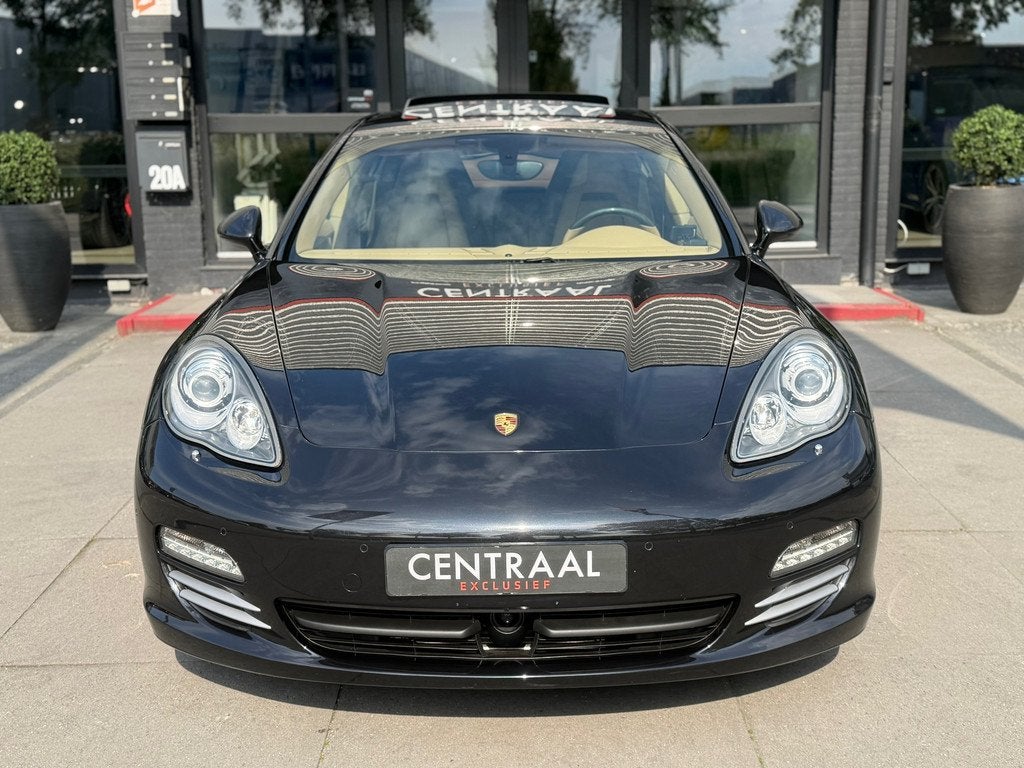 Porsche Panamera 4.8 4S Schuifdak|PDK|Luchtvering|400PK|Memo, Auto's, Automaat, Gebruikt, 4 stoelen, Zwart