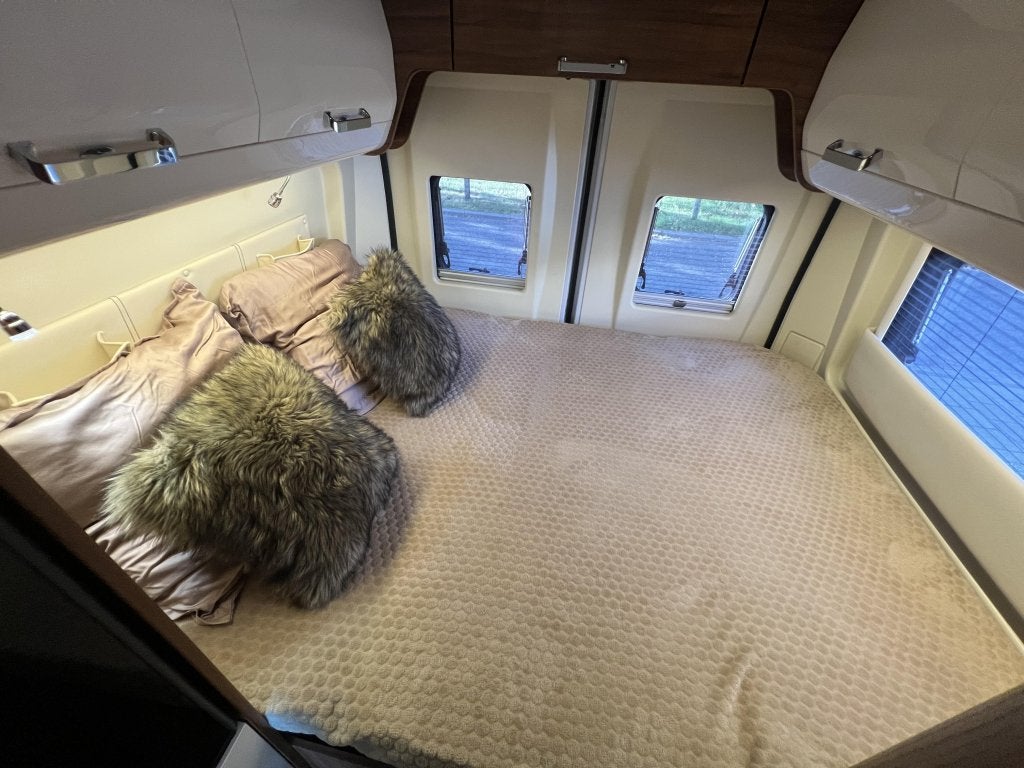 Karmann Davis 590 BREEDTEBED DAKAIRCO BUSBIKER 180PK, Ringverwarming, Fiat, Tot en met 2, Bedrijf