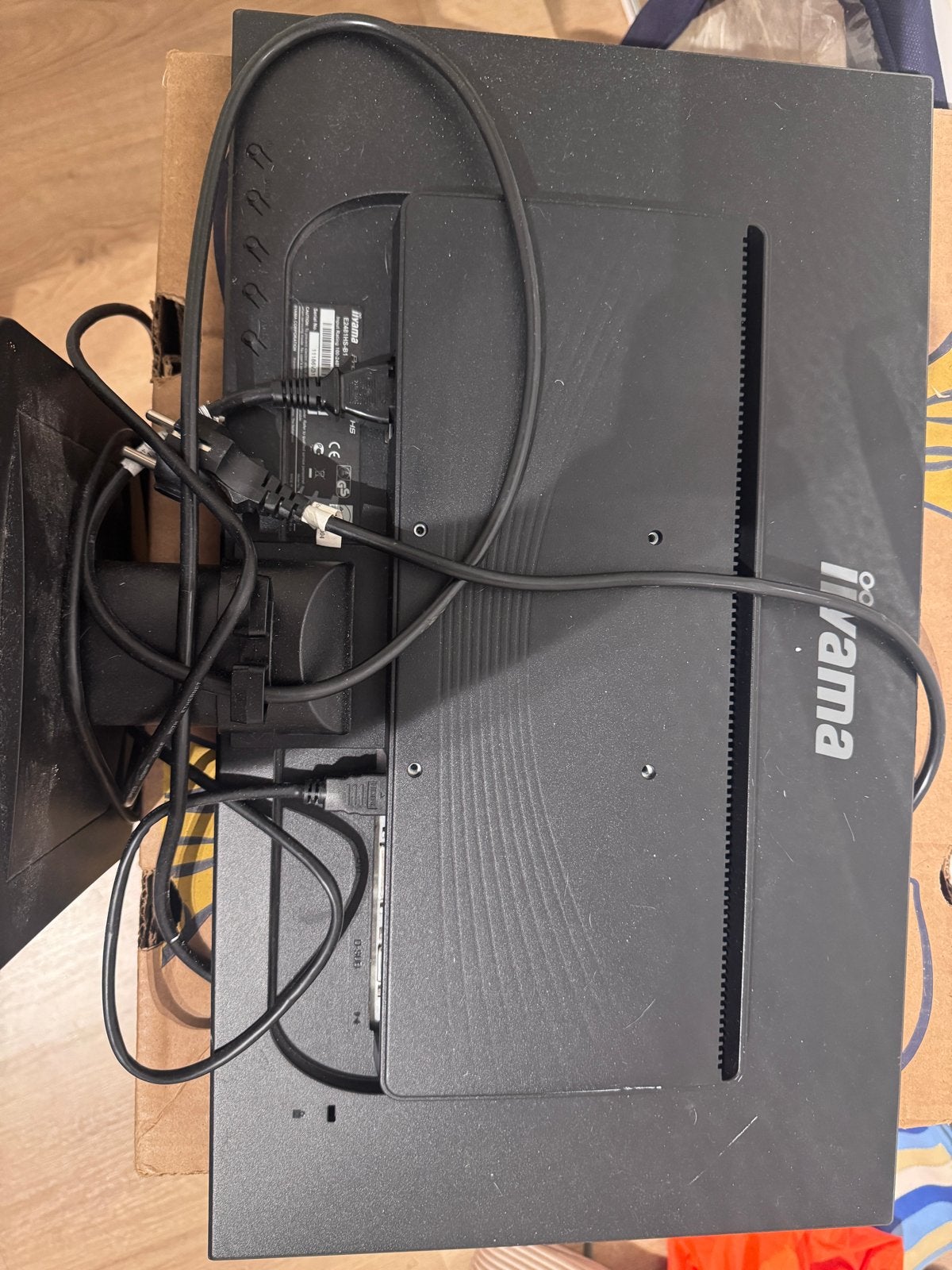 Iiyama ProLite E2483HS-B1 Full HD Monitor, Computers en Software, Gebruikt, Kantelbaar, Full HD, 1 tot 2 ms