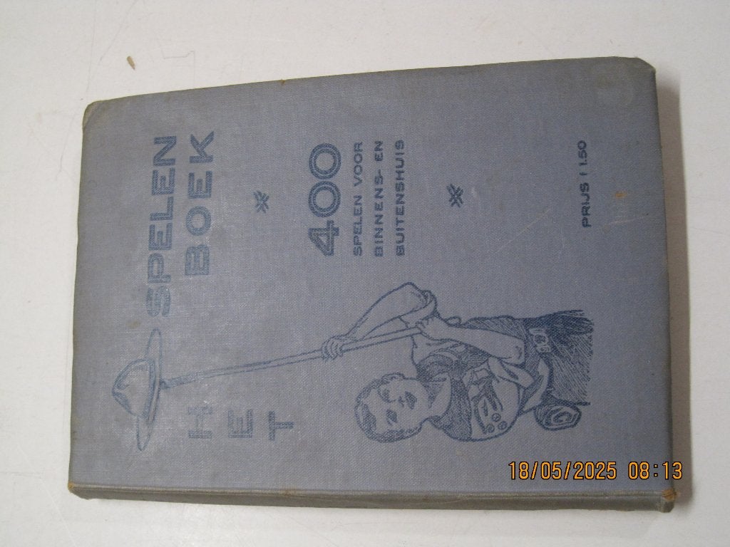 het spellen boek scouting verkenners  jaren 1900 (343), Verzamelen, Ophalen of Verzenden, Gebruikt, Boek of Tijdschrift