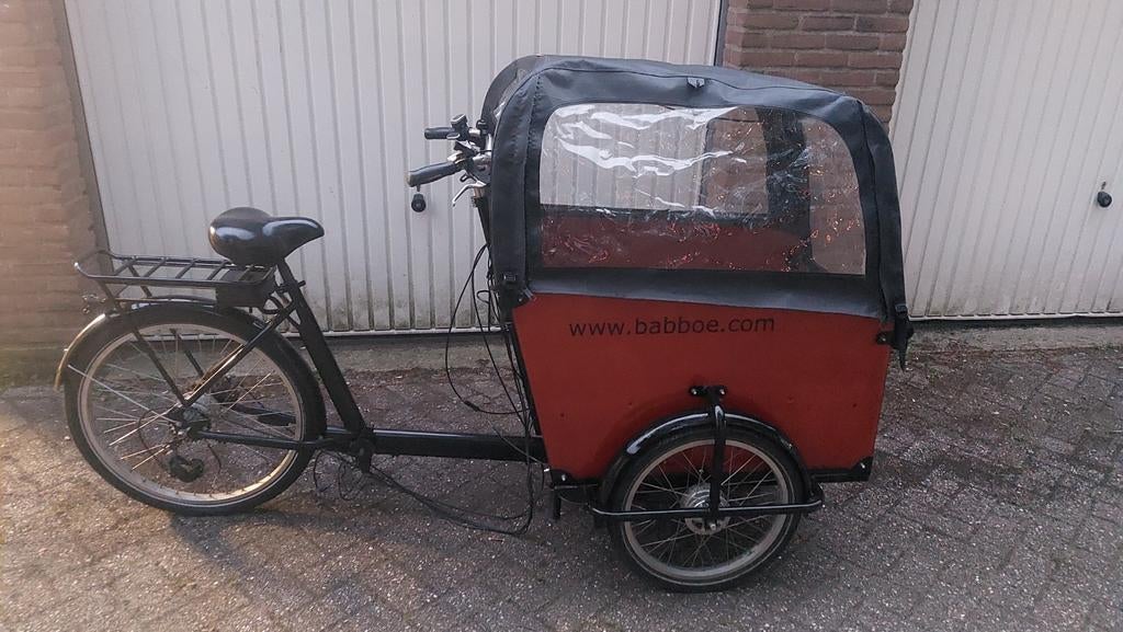 3X Babboe Big E elektrisch opknappers MOET NU WEG!, 4 kinderen of meer, Gebruikt, Huif, Ophalen