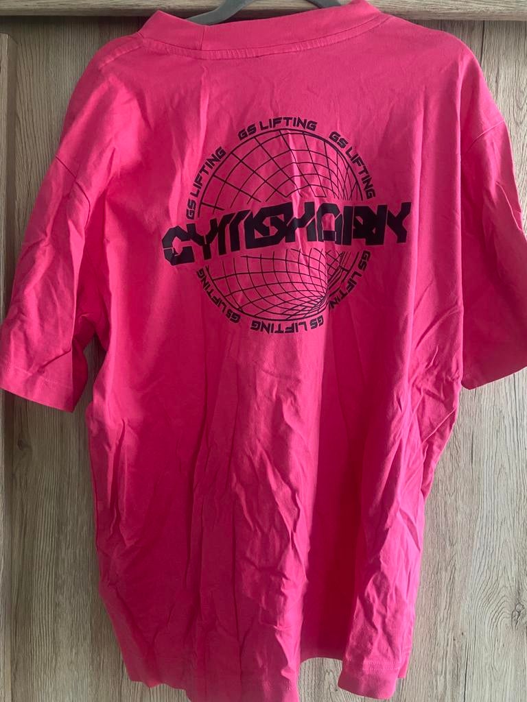 Gymshark t shirt maat S, Ophalen, Gedragen, Maat 46 (S) of kleiner, Roze
