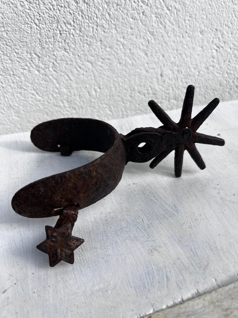 antiek ijzer spoor, ruiterspoor, Ophalen of Verzenden