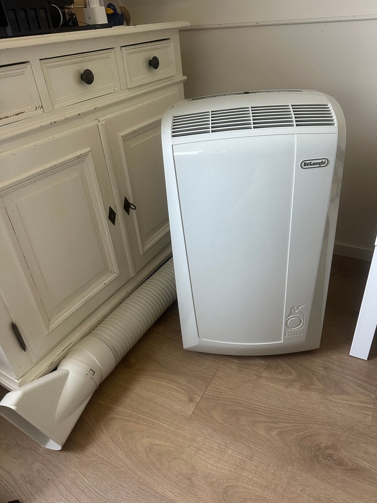 De'Longhi PAC N90 ECO Silent Mobiele Airco, Ophalen, Minder dan 60 m³, 3 snelheden of meer, Zo goed als nieuw