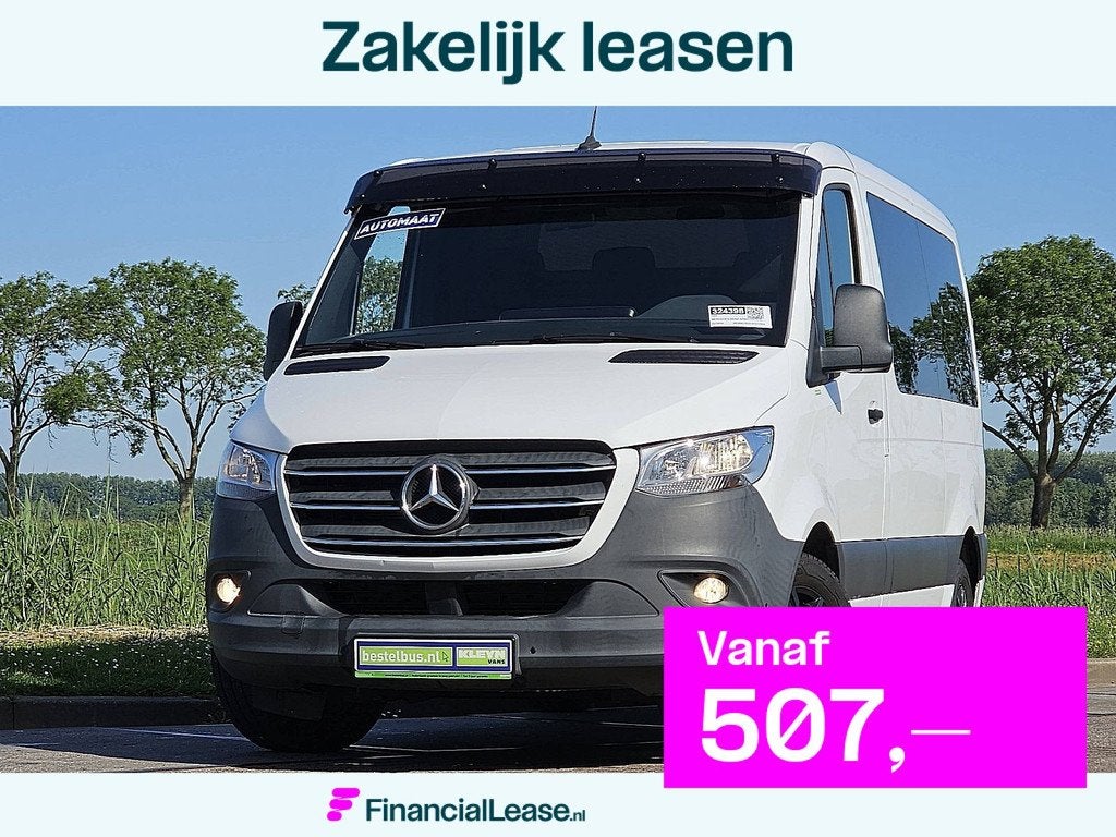 MERCEDES-BENZ SPRINTER 316 l1h1 navi trekhaak!, Automaat, Gebruikt, Euro 6, Stoelverwarming