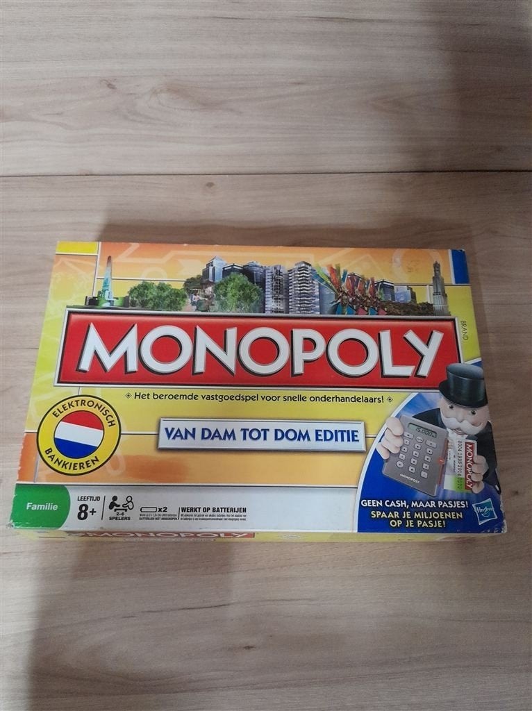 monopoly van dam tot dom editie [s1121], Verzenden, Zo goed als nieuw