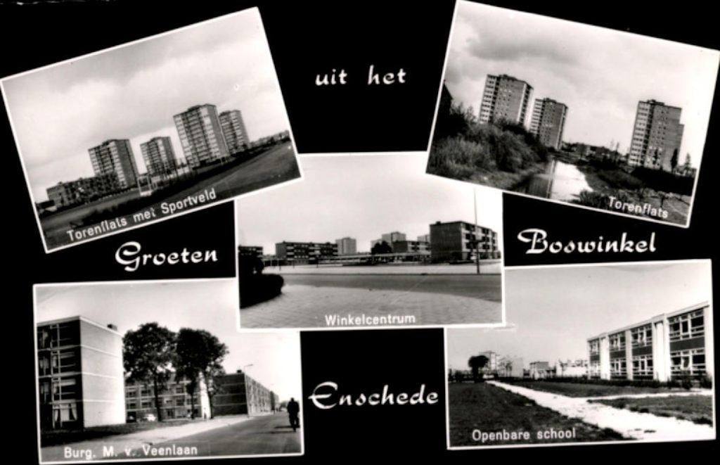 enschede, kvr5-460 boswinkel, Verzenden, 1960 tot 1980, Ongelopen, Overijssel