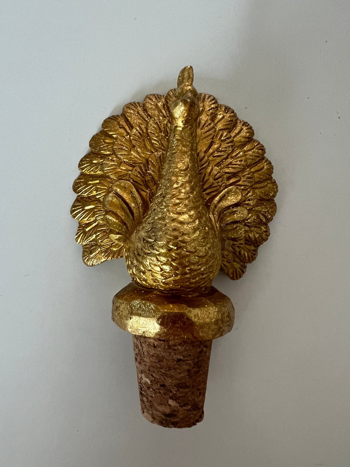 Gouden kurk voor een fles wijn van het merk SENZA., Ophalen of Verzenden, Zo goed als nieuw, Frankrijk, Overige typen