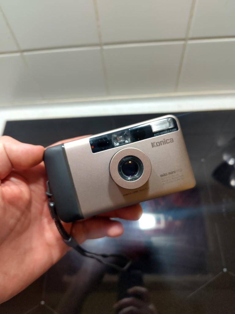 konica big mini hg lees beschrijving, Ophalen of Verzenden, Compact, Konica