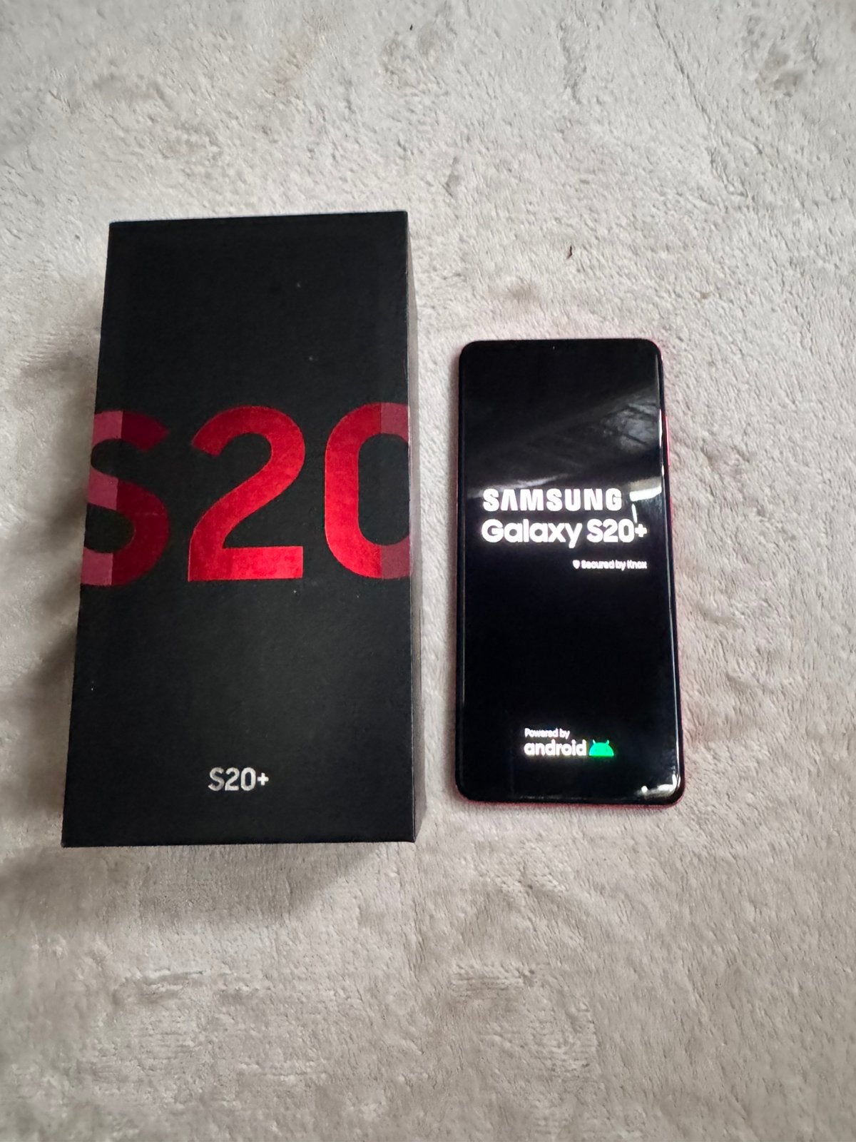Samsung s20+ perfect condition plus box, Telecommunicatie, Mobiele telefoons | Samsung, Galaxy S20, Zwart, Ophalen of Verzenden
