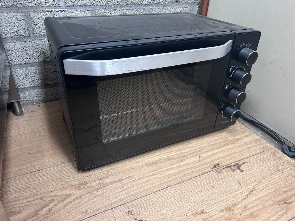 Compacte Blokker oven 2000 watt, Ophalen, Minder dan 45 cm, Gebruikt, Hete lucht