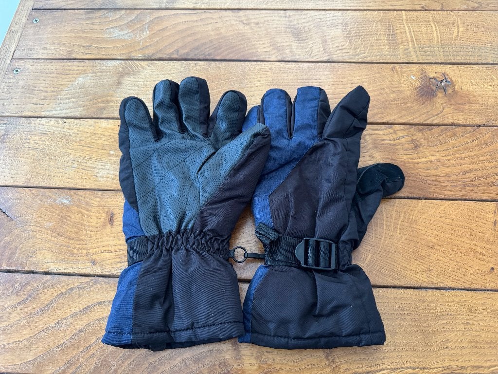 Skihandschoenen Crivit zwart en blauw maat 9, Overige merken, Gebruikt, Ophalen of Verzenden, Kleding
