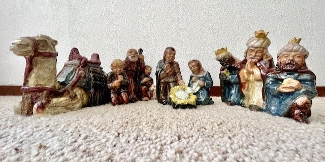 Kerstgroep De Beemd in 4 delen, Diversen, Verzenden, Gebruikt
