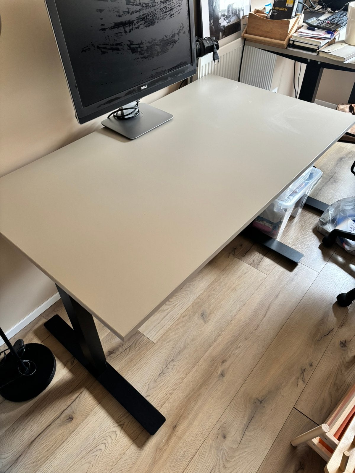 IKEA - Trotten zit-sta bureau 120x70, Huis en Inrichting, Bureaus, Ophalen, Zit-sta bureau, Gebruikt, 120 cm