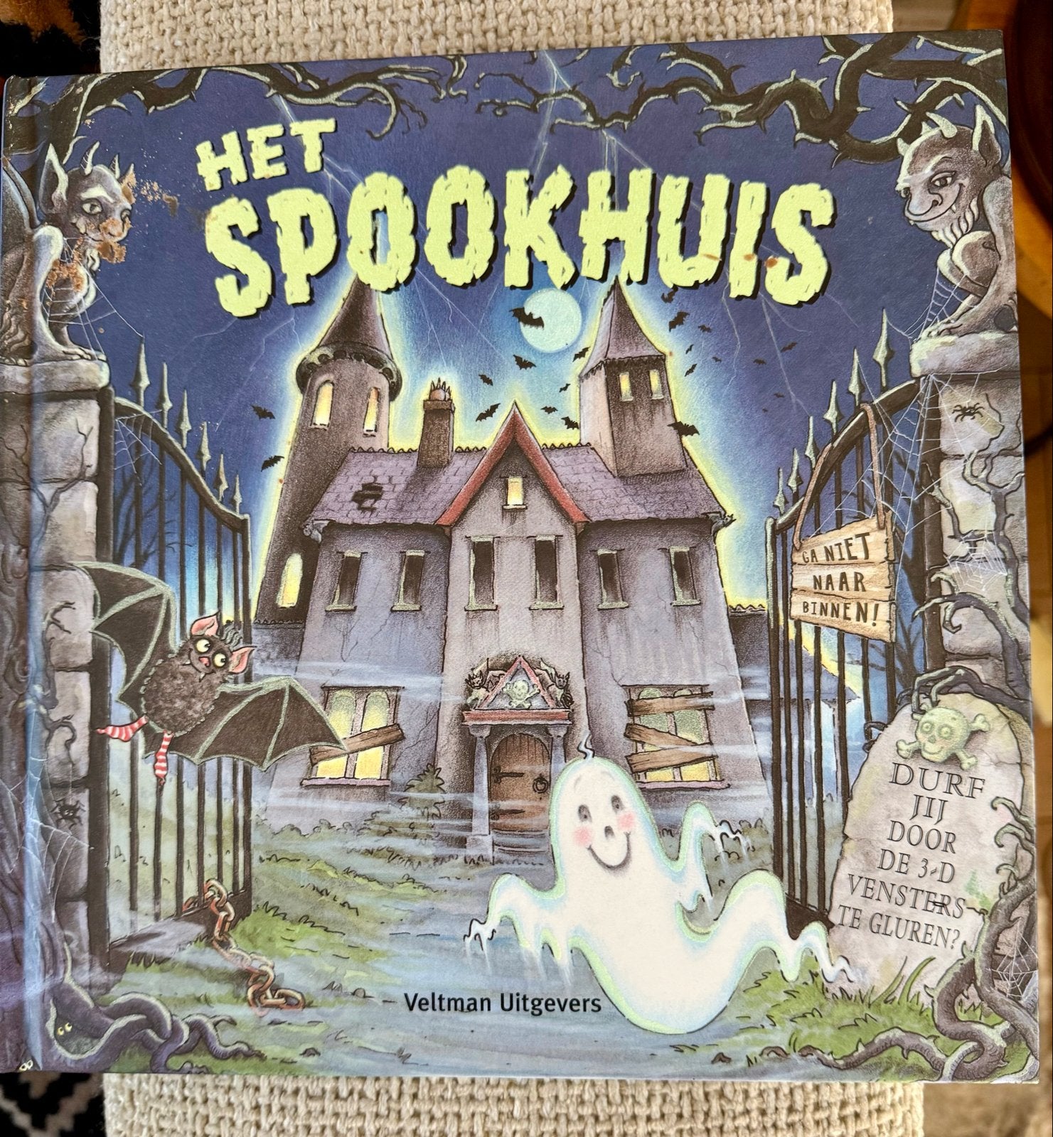 Het Spookhuis - 3D Pop-up Boek, Ophalen of Verzenden, Zo goed als nieuw, Fictie algemeen