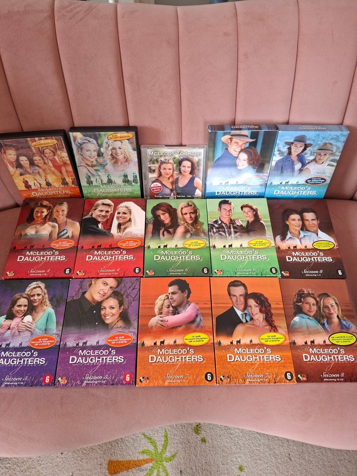 McLeod's daughters complete serie en cd met muziek, Engels, Alle leeftijden, Nederlands, Drama