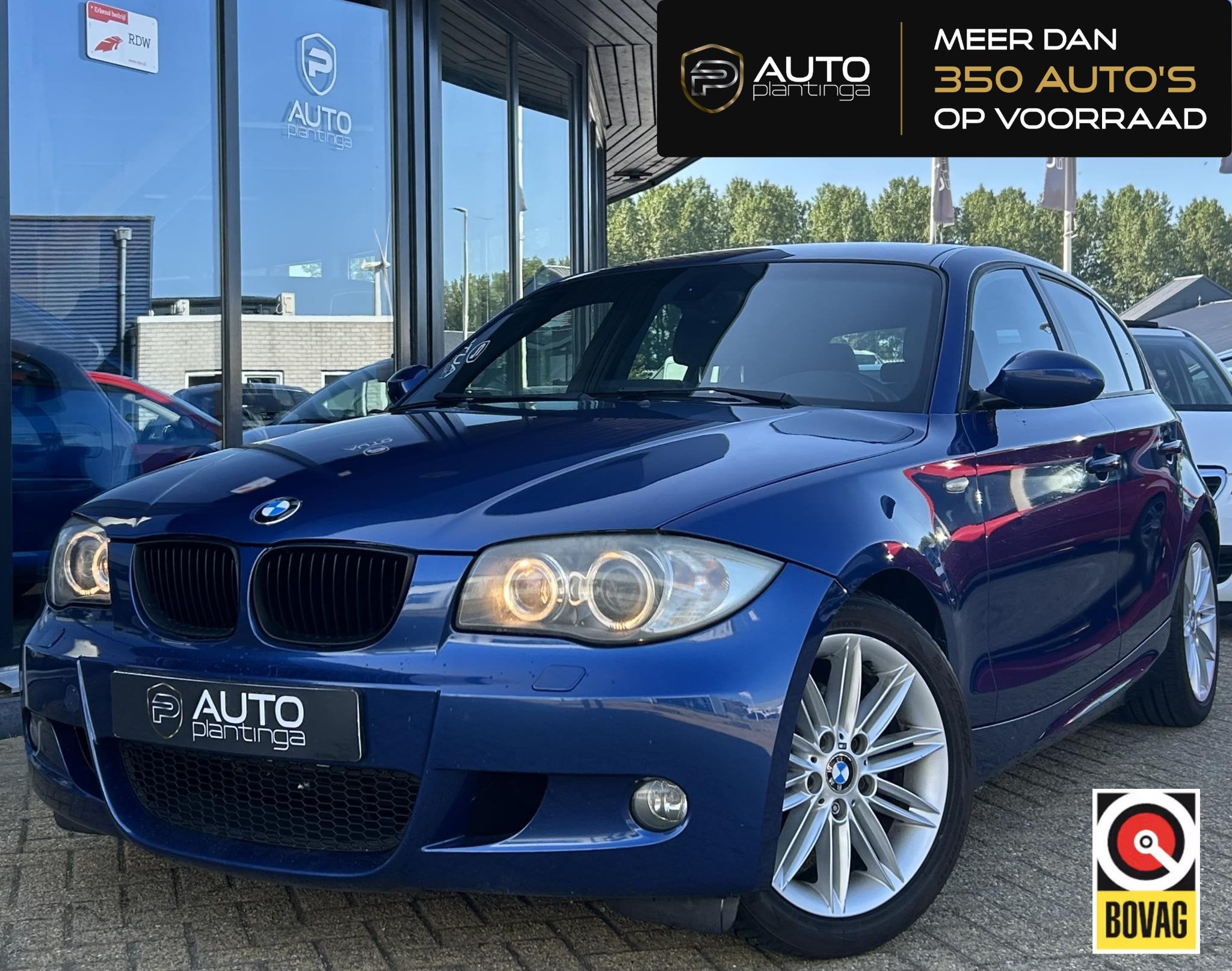 BMW 1-serie 118i Inruilkoopje zo meenemen | Motorlampje Bran, Auto's, 1-Serie, Euro 5, Zwart, Blauw