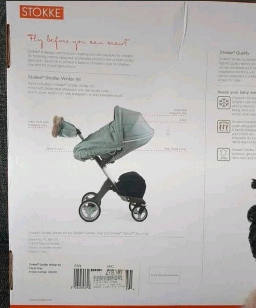 Stokke Xplory Winter Kit - Nieuw! Winkelprijs €279, Ophalen of Verzenden, Nieuw, Overige merken