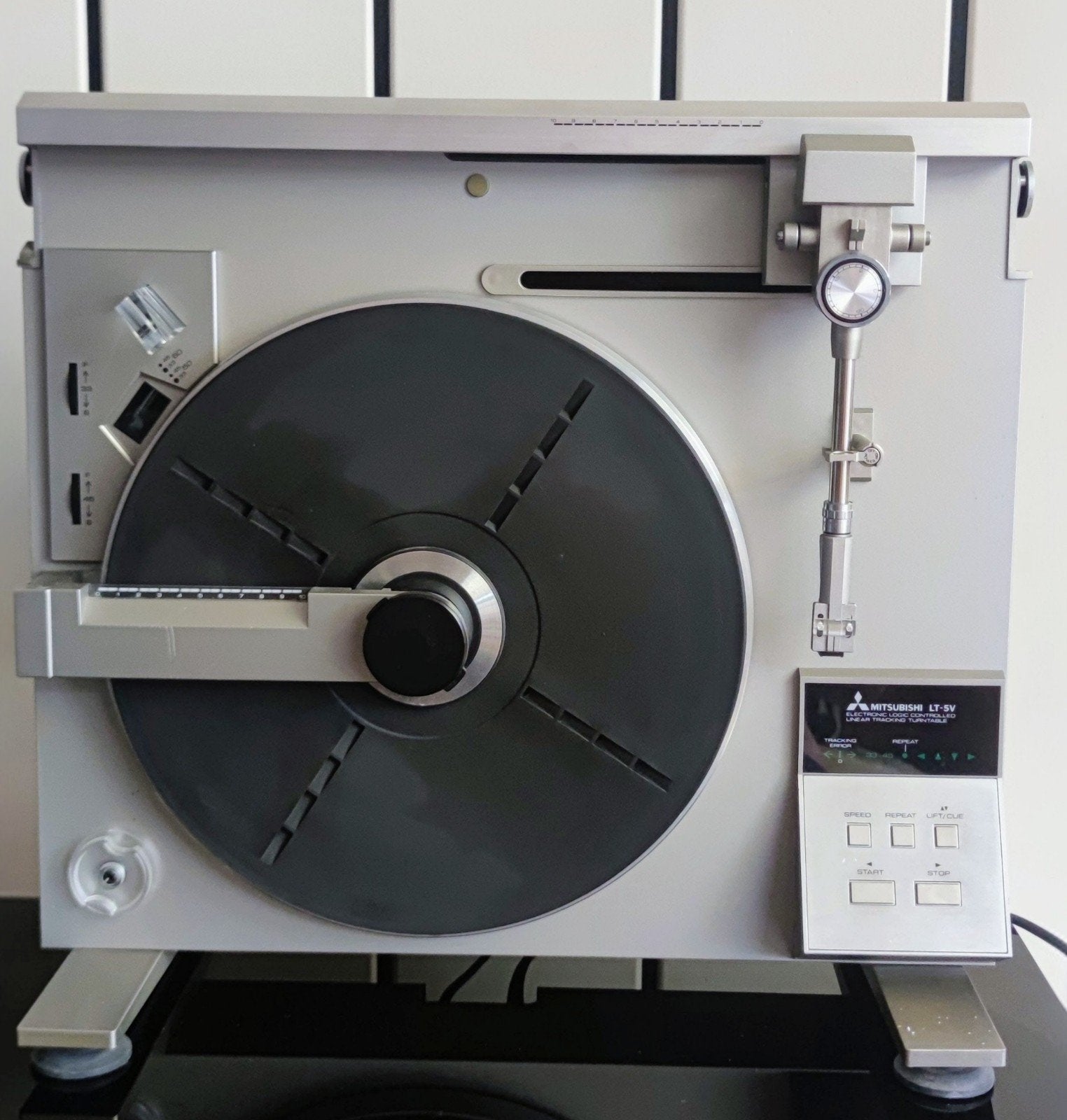 Mitsubishi LT 5V Linear Tracking Platenspeler, Overige merken, Gebruikt, Automatisch, Ophalen of Verzenden