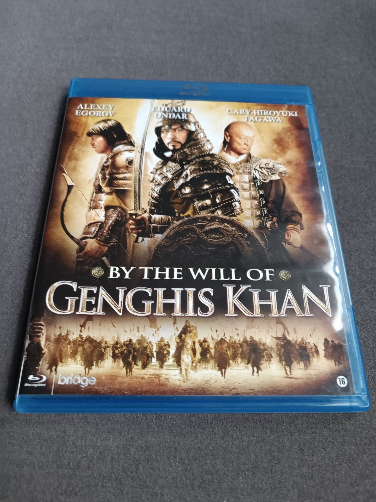 By the will of Genghis Khan - bluray, Cd's en Dvd's, Blu-ray, Ophalen of Verzenden, Zo goed als nieuw, Muziek en Concerten
