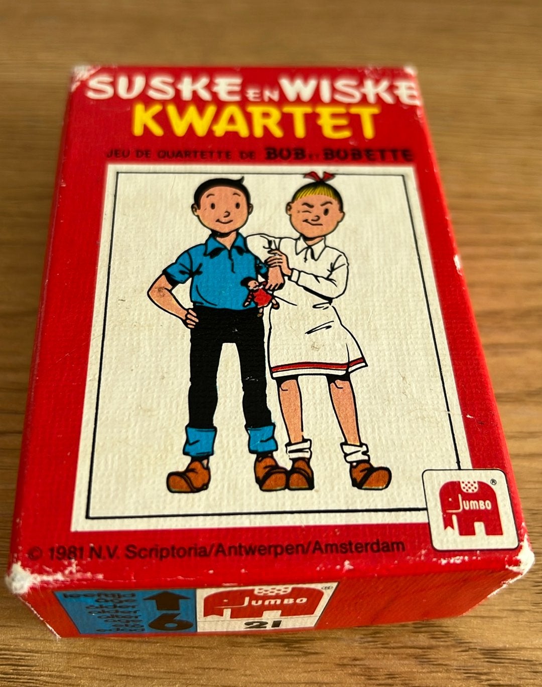 Suske en wiske kwartet (1981), Ophalen of Verzenden, Gebruikt, Kwartet(ten)