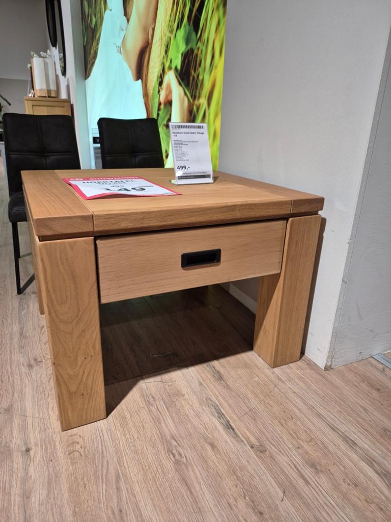 Massief licht rustiek eikenhouten hoektafel, Ophalen