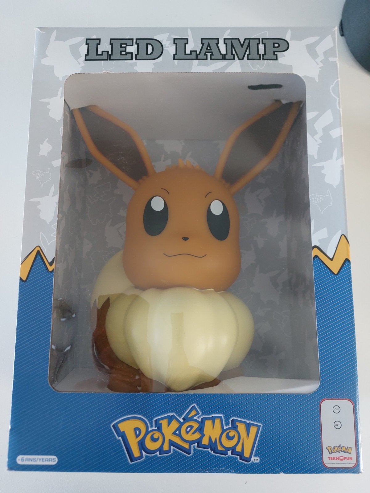 Pokemon Eevee LED Lamp - Nieuw in verpakking, Meerkleurig, Overige stijlen, Nieuw, Kunststof
