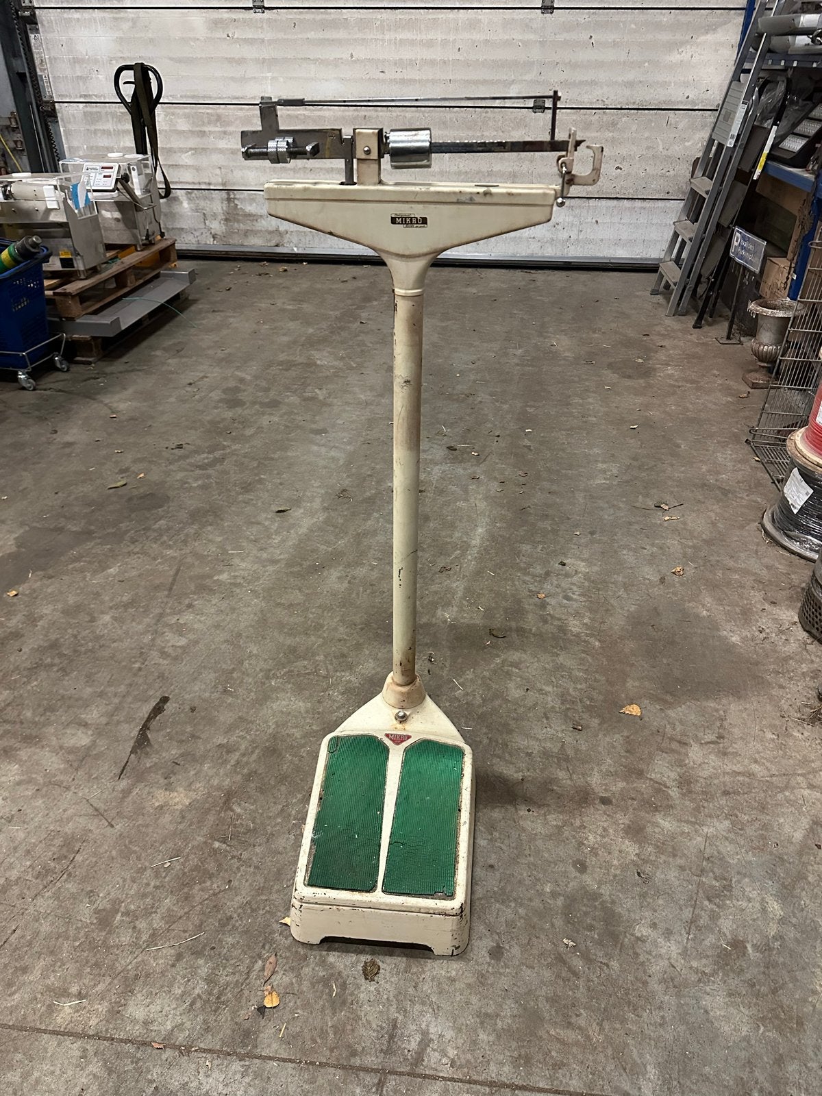 Vintage Mikro Personenweegschaal - Klassiek Design, Witgoed en Apparatuur, Ophalen, Gebruikt, Analoog, 100 kg of meer