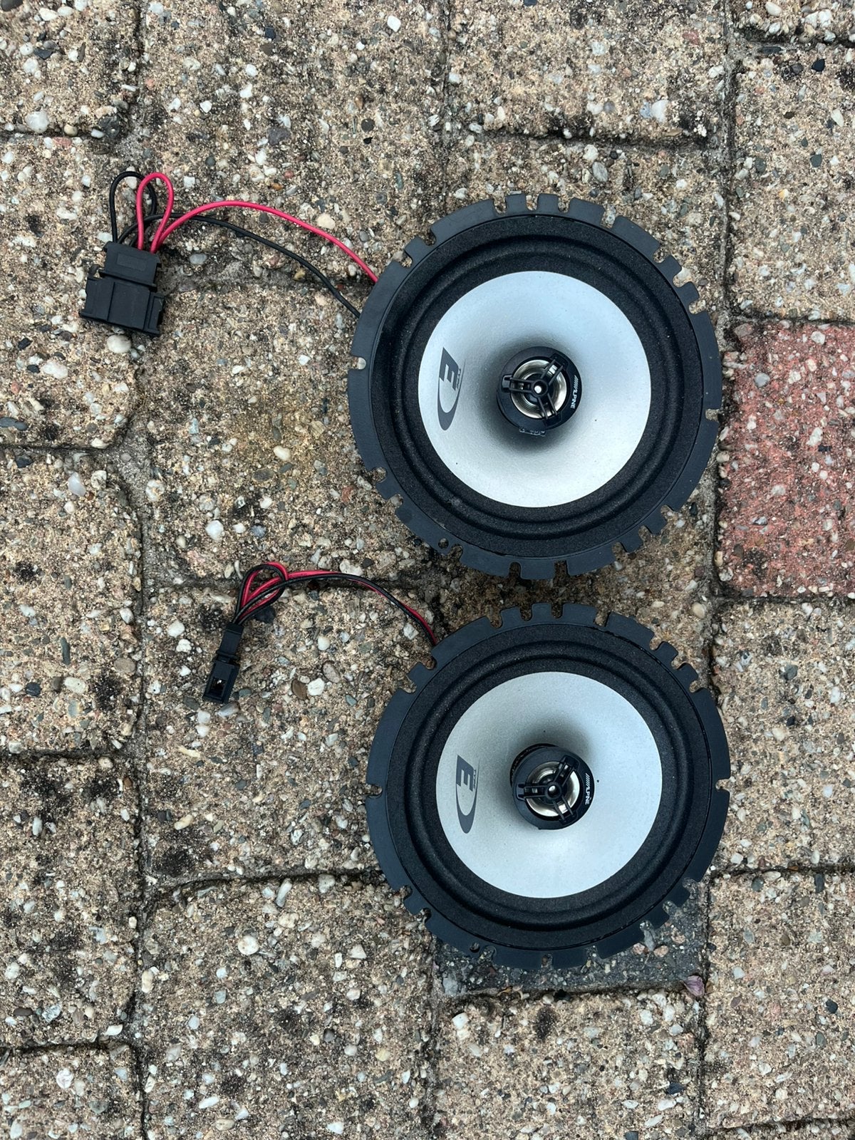 Alpine SXE-1725 speakers, Ophalen, Zo goed als nieuw